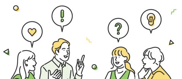 体験を共有する人たち